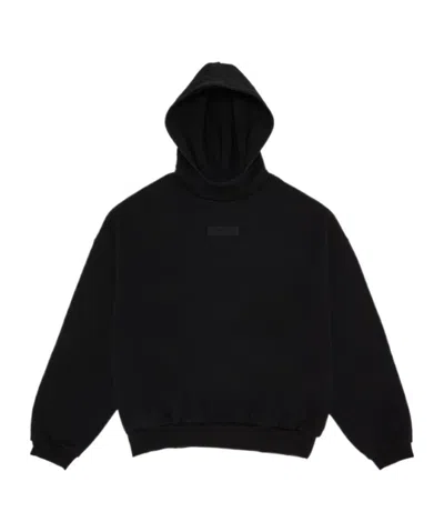 Essentials Logo-appliqué Faded Hoodie