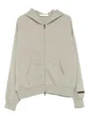 Essentials Logo Appliqué Hoodie In Neutral