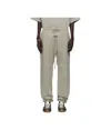 Essentials Logo-banded Track Pants In Brown