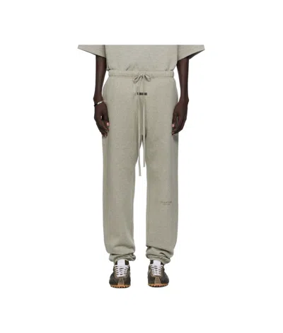 Essentials Logo-banded Track Pants In Brown