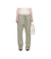 Essentials Drawstring-cuffed Sweatpants In White