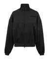 Essentials Logo Casual Jacket In Black