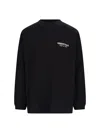 Essentials Long-sleeved T-shirt In Black  