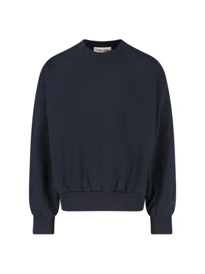 Essentials Logo Crewneck Sweatshirt In Blue