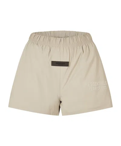 Essentials Logo Cycling Shorts In Neutral