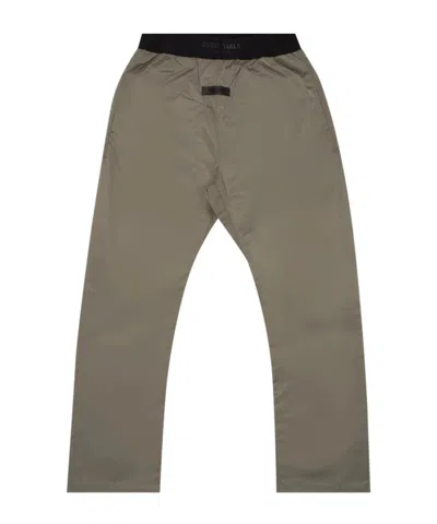 Essentials Logo-decorated Casual Pants In Green