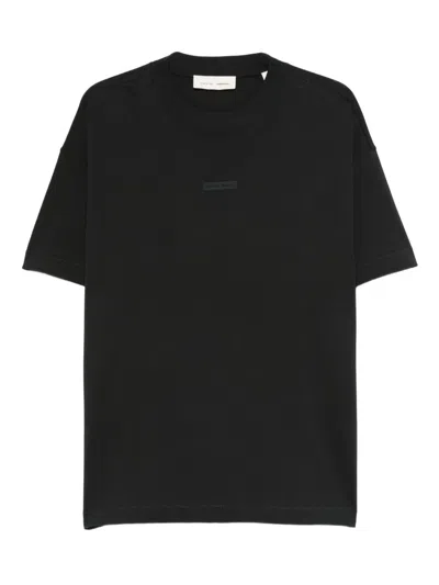 Essentials Logo-detail T-shirt In Black