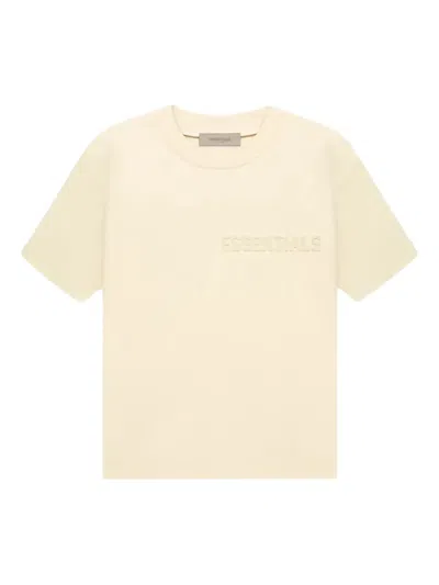 Essentials Logo-detail T-shirt In Neutral