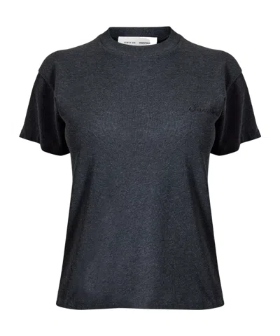 Essentials Logo Detail T-shirt In Black