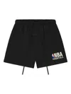 Essentials Logo Drawstring Shorts In Black