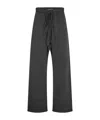 Essentials Logo Drawstring Sweatpants In Black