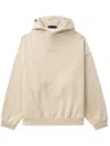 Essentials Logo-embossed Jersey Hoodie In Neutrals
