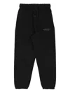 Essentials Logo-embroidered Sweatpants In Black
