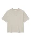 Essentials Logo-embroidered T-shirt In Gray