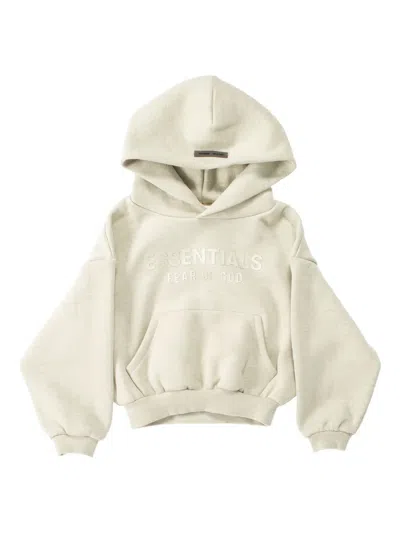 Essentials Kids' Logo Fleece Hoodie In Neutral