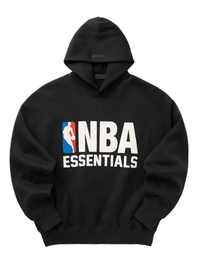 Essentials Logo Hooded Sweatshirt In Black