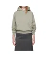 Essentials Logo Patch Hooded Sweatshirt In Brown