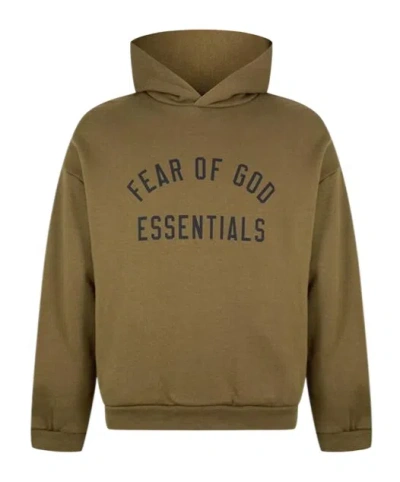 Essentials Logo Hooded Sweatshirt In Animal Print