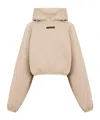 Essentials Logo Hooded Sweatshirt In Neutral