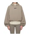 Essentials Taupe Modern Fit Hoodie In Brown