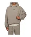 Essentials Brown Classic Fit Fleece Hoodie