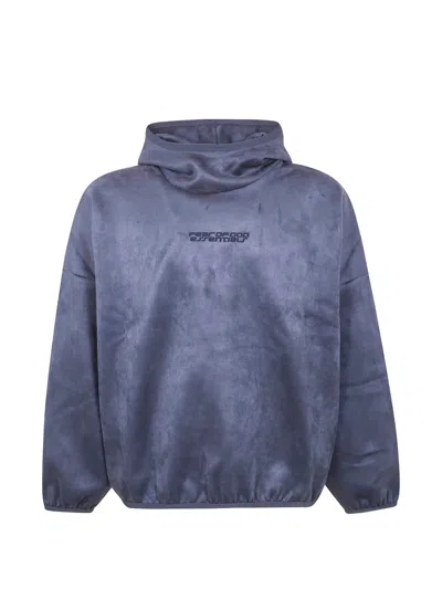Essentials Logo Hoodie In Blue