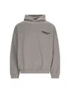 Essentials Logo Pullover Hoodie In Gray