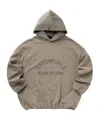 Essentials Logo Lettering Patch Panelled Hoodie