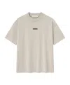 Essentials Logo-motif T-shirt In Neutral