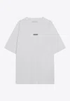 Essentials Logo Patch Crewneck T-shirt In White