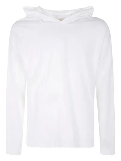 Essentials Logo-patch Hoodie In White