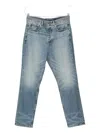 Essentials Logo-patch Jeans In Blue