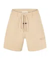 Essentials Logo Patch Shorts In Nude