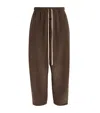 Essentials Logo-patch Sweatpants In Brown