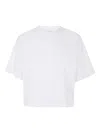 Essentials Logo-patch T-shirt In Gray