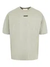 Essentials Logo-patch T-shirt In Brown
