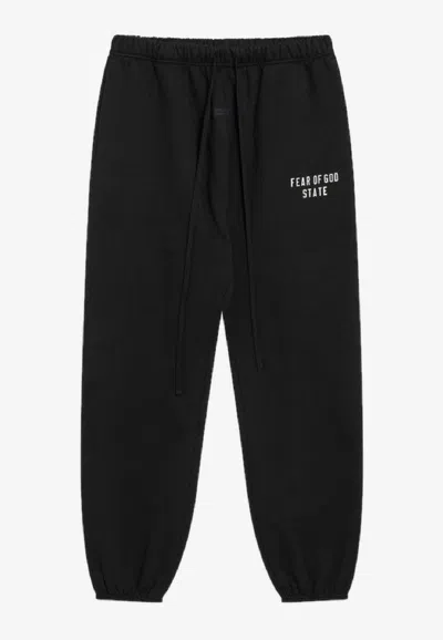 ESSENTIALS LOGO PATCH TRACK PANTS