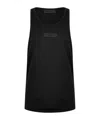 Essentials Logo Patch Vest In Black