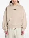 Essentials Classic Fit Fleece Hoodie In Neutral