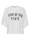 Essentials Logo-print Cotton-blend T-shirt In White