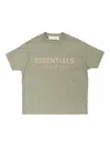 Essentials Kids Gray Classic Crewneck T-shirt In Gray