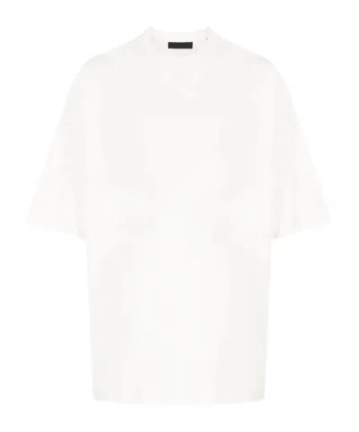 Essentials Logo-print Cotton T-shirt In White