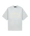 Essentials Gray Crewneck T-shirt In White