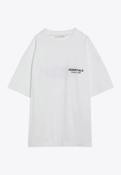 Essentials Logo Print Crewneck T-shirt In Multi