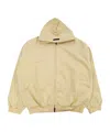 Essentials Logo-print Hoodie In Gold