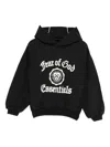 Essentials Logo-print Hoodie In Black