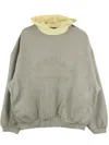 Essentials Logo-print Hoodie In Grey