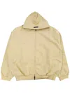 Essentials Logo-print Hoodie In Neutrals