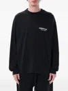 Essentials Long-sleeved T-shirt In Black