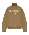 Essentials Logo-print Sweatshirt In Brown